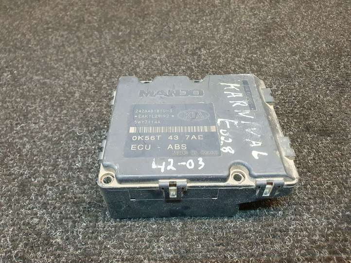Kia Carnival (2002 - 2006)  0K56T437AE Блок ABS