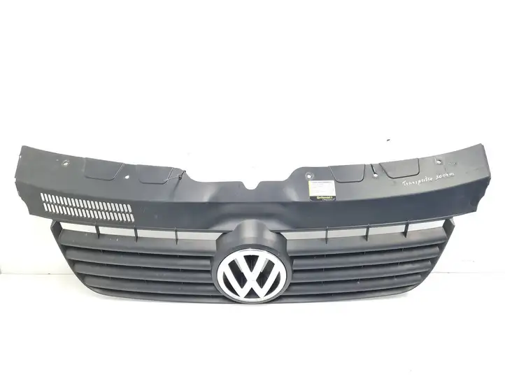 Volkswagen Transporter - Caravelle T5 (2003 - 2009) 7H0807101 Передняя решетка — фото 1