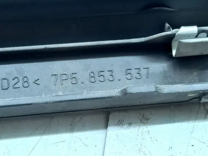 Porsche Cayenne (92A) (2011 - 2017) 7P5853537 Наружная отделка переднего порога — фото 2