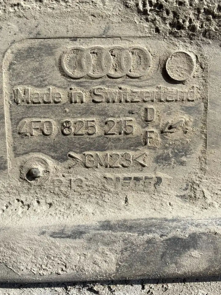 Audi A6 S6 C6 4F (2004 - 2008) 4F0825215 Защита днища задней части — фото 2