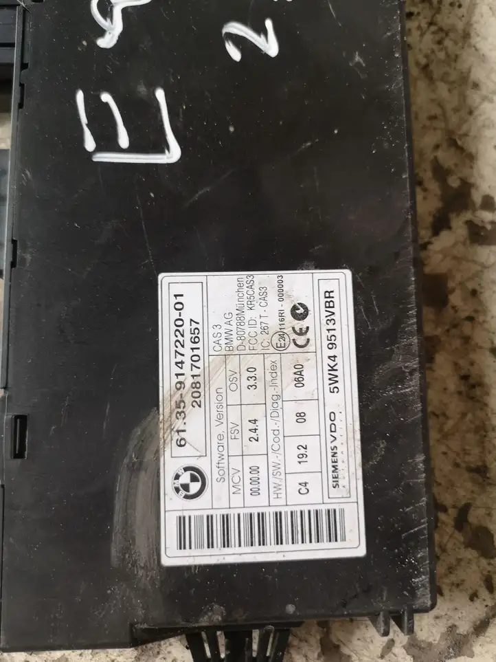 BMW 3 E90 E91 (2005 - 2012) 5WK49513VBR Модуль комфорта — фото 2