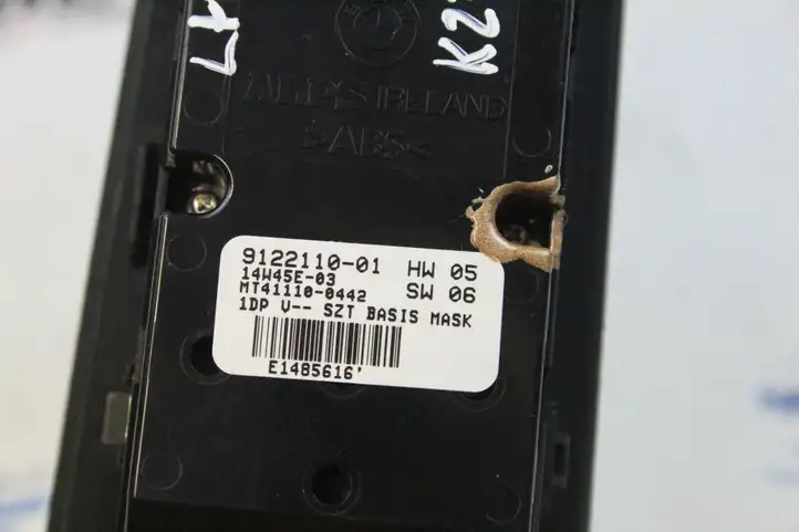 BMW 5 E60 E61 (2004 - 2010) 9122110 Кнопка стеклоподъемников — фото 2