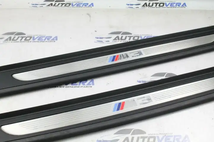 BMW M3 E92 (2007 - 2013) 7900752 Внутренняя обшивка порога (комплект) — фото 3
