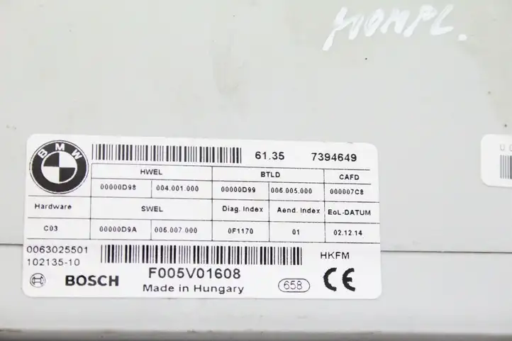 BMW 5 GT F07 (2010 - 2017) 7394649 Амортизатор крышки багажника — фото 3