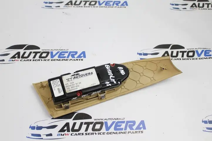 BMW 5 E60 E61 (2004 - 2010) 6951925 Кнопка стеклоподъемников — фото 9