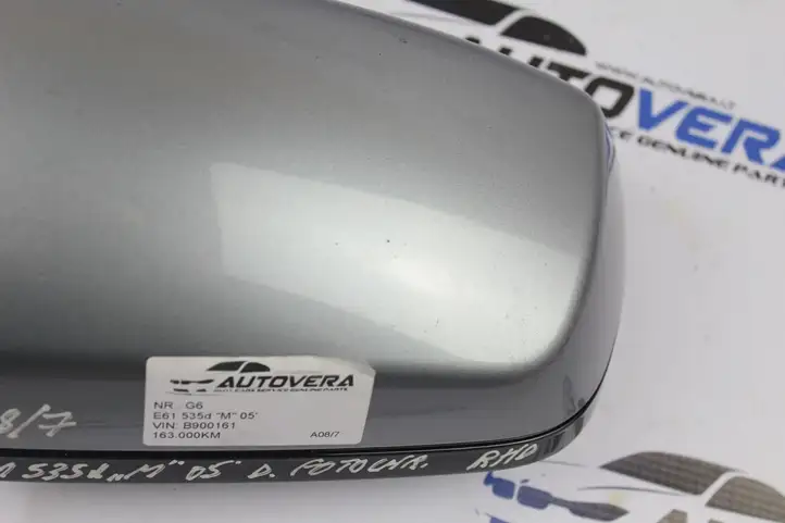 BMW 5 E60 E61 (2004 - 2010) Боковое зеркало с электроприводом — фото 3