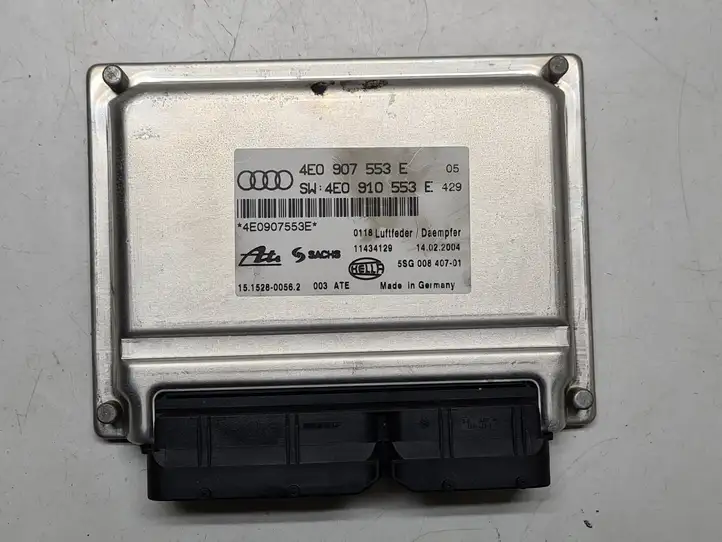 Audi A8 S8 D3 4E (2005 - 2007) 4E0907553E Блок управления подвеской — фото 5