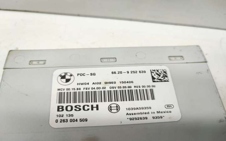 BMW X1 E84 (2009 - 2015)  9252639 Датчик (датчики) парковки
