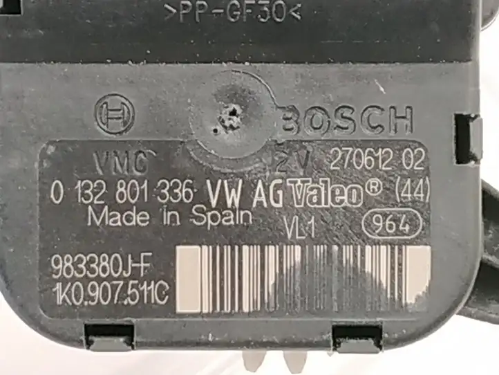 Volkswagen Golf VI (2009 - 2013) 0132801336 Двигатель задвижки потока воздуха — фото 4