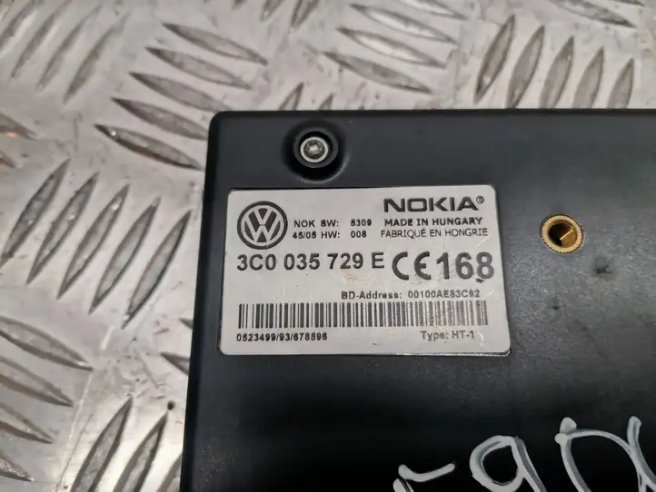 Volkswagen PASSAT B6 (2005 - 2010) 3C0035729E Блок GSM — фото 3