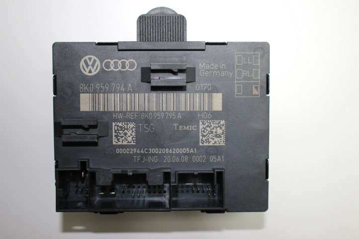 Audi A4 (2007 - 2011)  8K0959794A Блок управления дверью