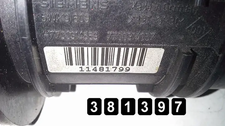 Renault Laguna II (2001 - 2005) 7700314689 Датчик массового расхода воздуха — фото 6