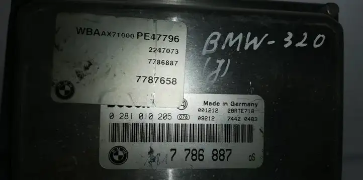 BMW 3 E46 (1998 - 2005) Блок управления двигателем (ЭБУ) — фото 3