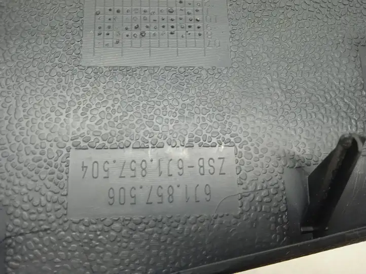 Seat Ibiza IV (6J,6P) (2008 - 2017) 6J1857506 Нижняя отделка панели приборов — фото 3
