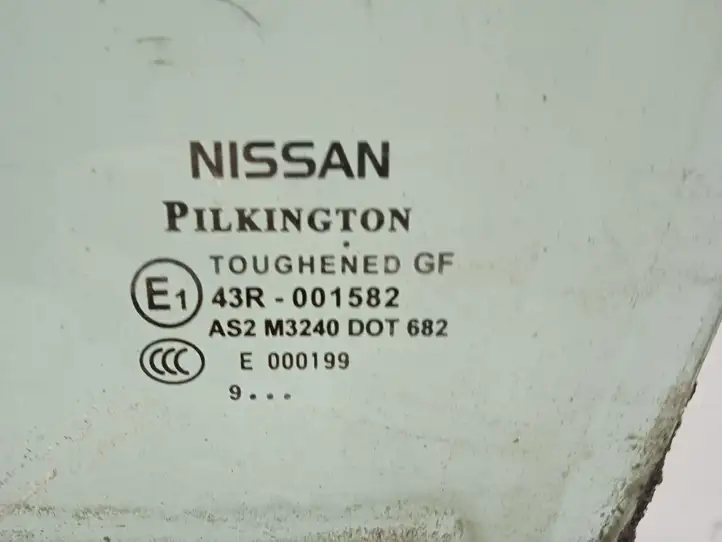 Nissan Qashqai (2006 - 2010) 43R001582 Стекло передней двери — фото 3