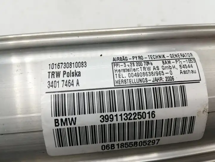 BMW 3 E90 E91 (2005 - 2012) 399113225016 Подушка безопасности пассажира — фото 3
