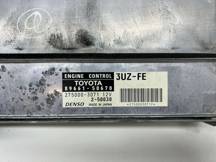 Lexus LS 430 (2000 - 2003)  8966150670 Блок управления двигателя
