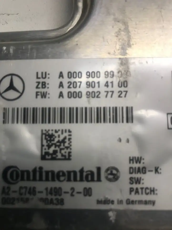 Mercedes-Benz GLE AMG W166/C292 (2015 - 2019) A0009009908 Камера в лобовом стекле — фото 3