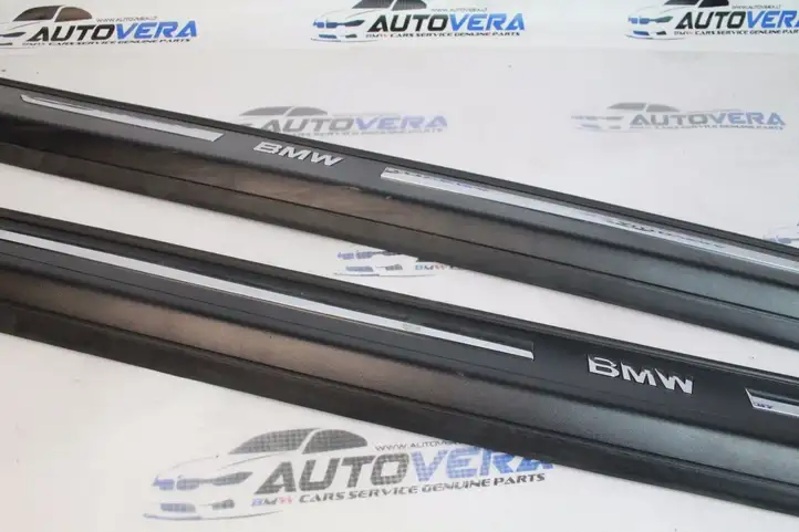 BMW 6 E63 E64 (2002 - 2010) Внутренняя обшивка порога (комплект) — фото 3