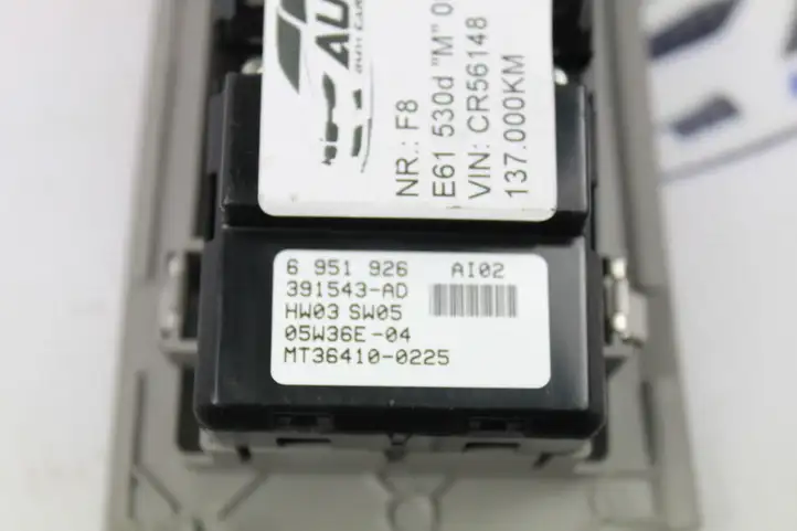 BMW 5 E60 E61 (2004 - 2010) 6951926 Кнопка стеклоподъемников — фото 6