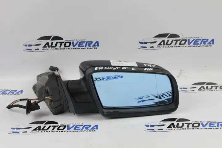 BMW 5 E60 E61 (2004 - 2010) Боковое зеркало с электроприводом — фото 5