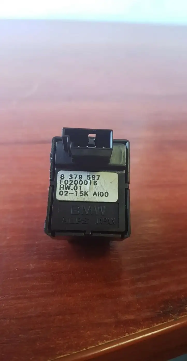 BMW 7 E65 E66 (2001 - 2008) 8379597 Кнопка стеклоподъемников — фото 1