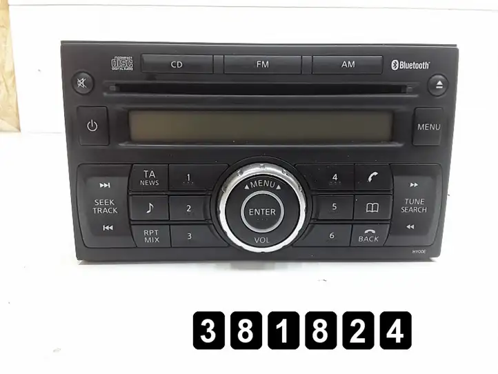 Nissan Qashqai (2006 - 2010) 28185jd00a Магнитола / мультимедийная система — фото 1
