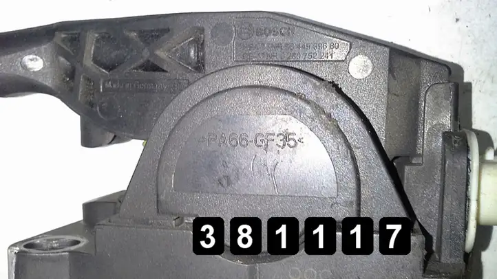 Peugeot 407 (2004 - 2011) 9644939680 Педаль акселератора — фото 6