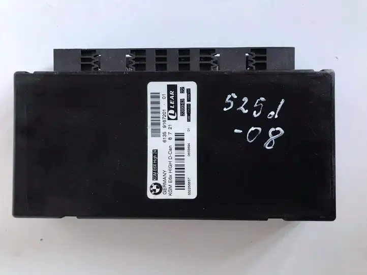 BMW 5 E60 E61 (2004 - 2010) 6135916720101 Модуль комфорта — фото 1