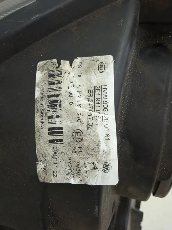 Volkswagen Crafter (2006 - 2016) 24761600R Передняя фара — фото 4