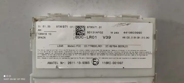 BMW X6 F16 (2014 - 2017) 873697101 Блок управления двигателем (ECU) — фото 2