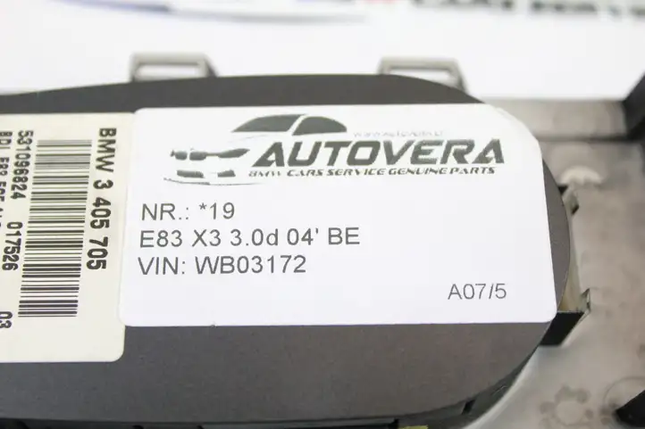BMW X3 E83 (2003 - 2010) 3405705 Включатель фонарей — фото 3