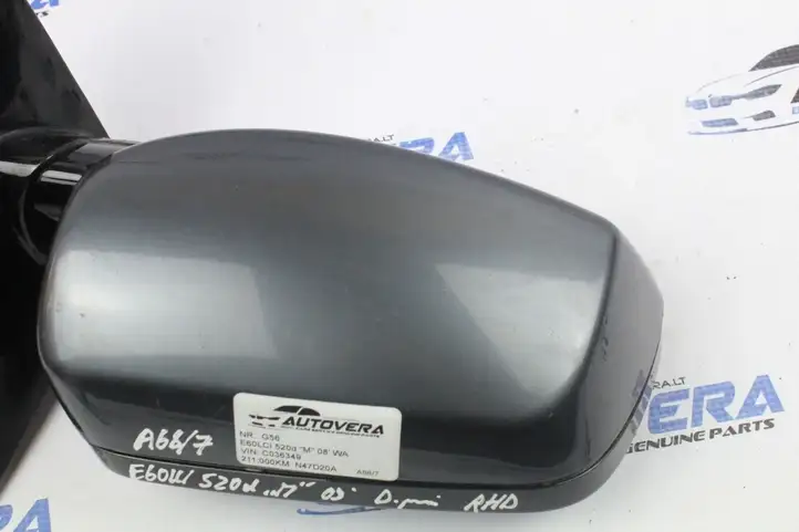 BMW 5 E60 E61 (2004 - 2010) Боковое зеркало с электроприводом — фото 9