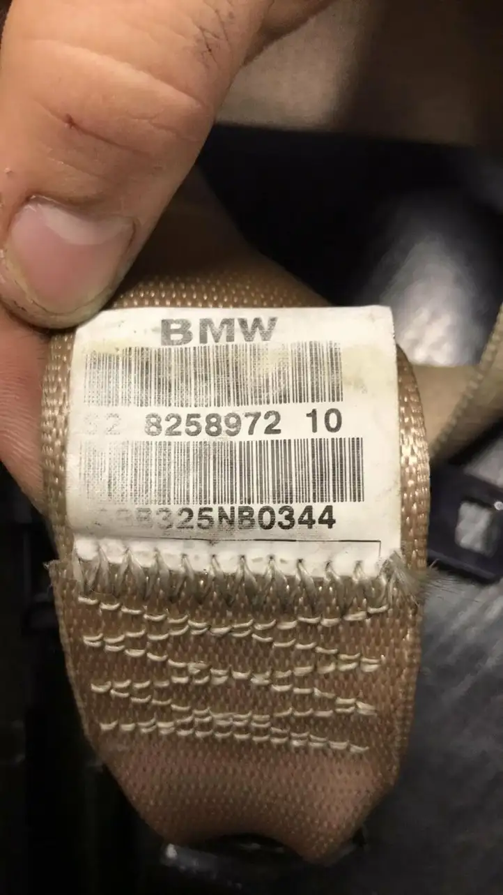 BMW X5 E53 (1999 - 2006) 8258972 Передний ремень безопасности — фото 4