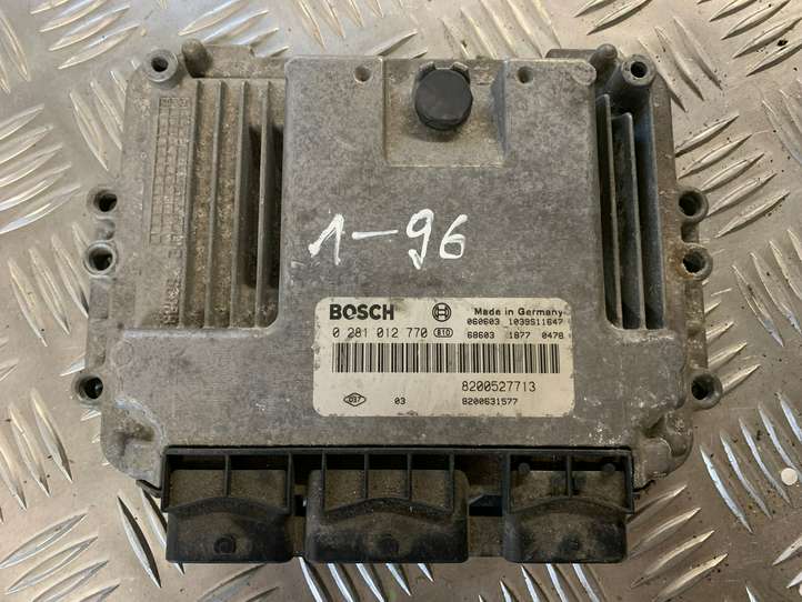 Renault Laguna (2005 - 2007)  0281012770 Блок управления двигателя