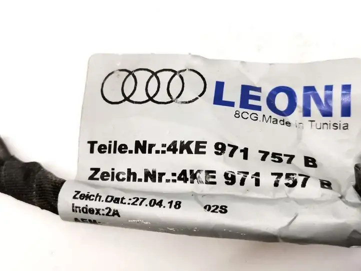 Audi e-tron (2018 - ) 4KE971757B Прочая электропроводка — фото 2