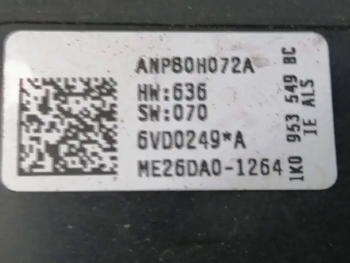 Volkswagen Touran I (2003 - 2010) ANP80H072A Датчик угла поворота руля — фото 2