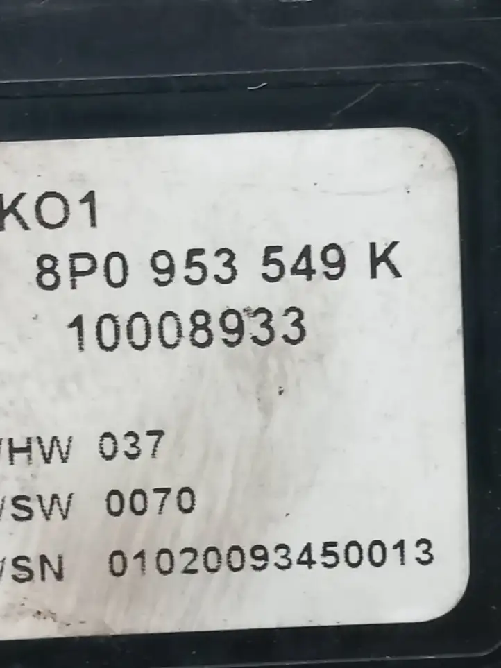 Audi A3/S3 8P (2008 - 2013) 8P0953549K Датчик угла поворота руля — фото 3