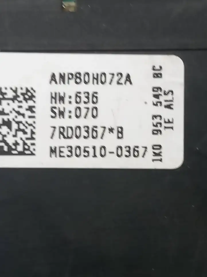 Volkswagen Touran I (2003 - 2010) ANP80H072A Датчик угла поворота руля — фото 3