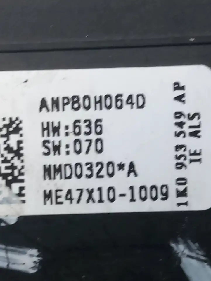 Volkswagen Touran I (2003 - 2010)  ANP80H064D Датчик положения (угла) руля