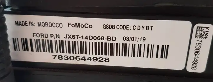 Ford Focus (2019 - ) JX6T14D068BD Блок предохранителей (комплект) — фото 10