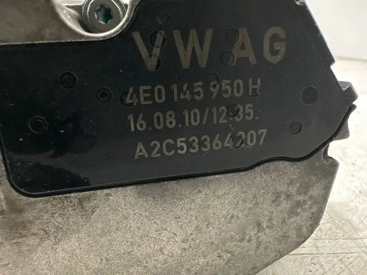 Volkswagen Touareg II (2010 - 2018) 4E0145950H Дроссельная заслонка — фото 4