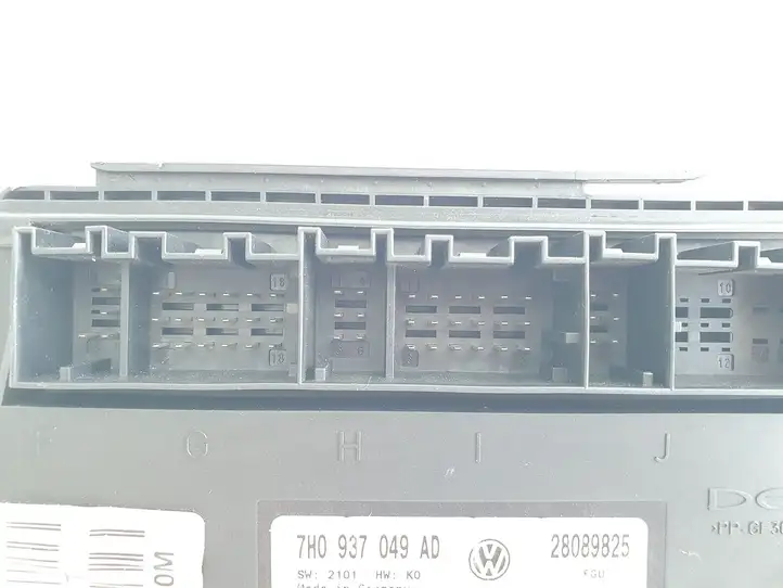 Volkswagen Transporter - Caravelle T5 (2003 - 2009) 7H0937049AD Модуль комфорта — фото 4