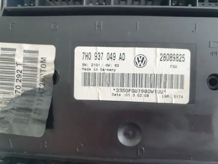 Volkswagen Transporter - Caravelle T5 (2003 - 2009) 7H0937049AD Модуль комфорта — фото 5
