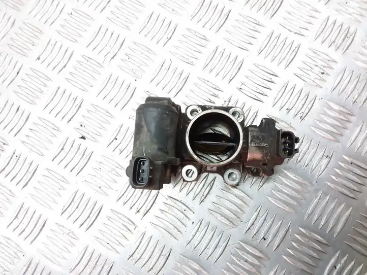 Toyota Yaris (2005 - 2009) 1923002010 Дроссельная заслонка — фото 4