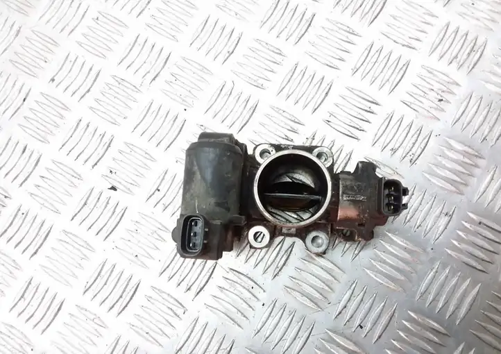 Toyota Yaris (2005 - 2009) 1923002010 Дроссельная заслонка — фото 5