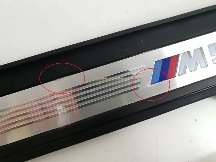 BMW M5 F90 (2017 - 2019) 51478061071 Внутренняя обшивка порога (комплект) — фото 11