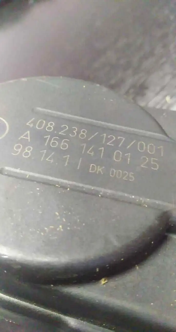 Mercedes-Benz A W168 (1997 - 2004) A1661410125 Дроссельная заслонка — фото 3