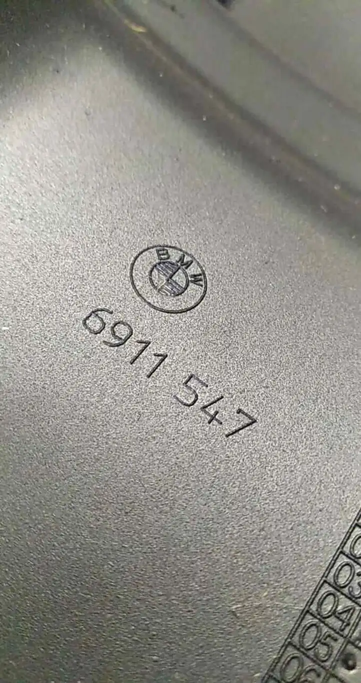 BMW 7 E65 E66 (2001 - 2008) 6911547 Обшивка рулевой колонки — фото 3