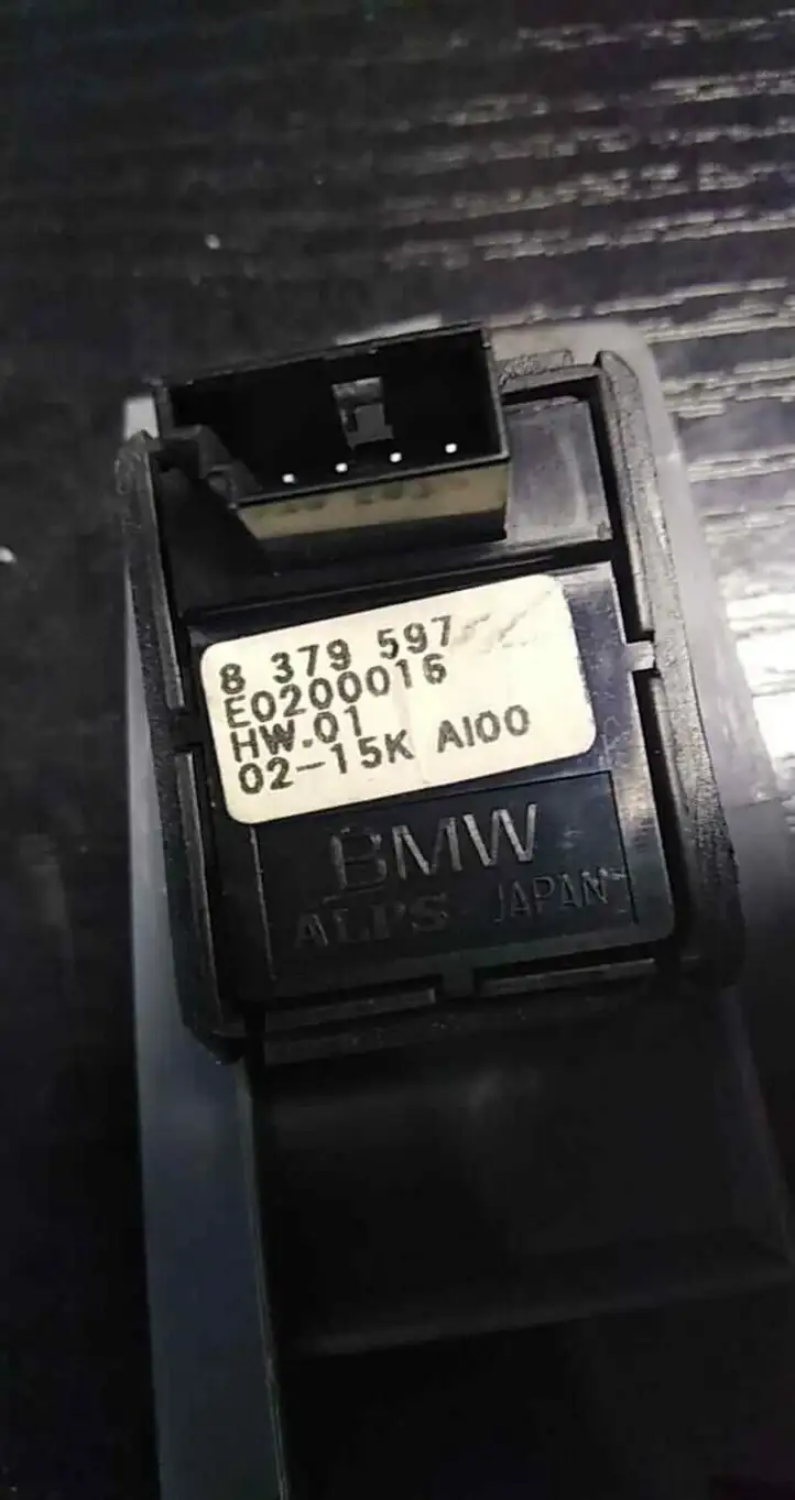 BMW 7 E65 E66 (2001 - 2008) 8379597 Кнопка стеклоподъемников — фото 3